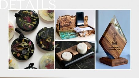 Искусная работа с двумя материалами — отличительная черта мастерской WOODIST Искусная работа с двумя материалами — отличительная черта мастерской WOODIST